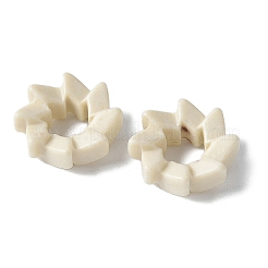 天然レインボーアラシャン瑪瑙ヨーロピアンビーズ  大穴ビーズ  染め  花  古いレース  12~12.5x3.5~4mm  穴：4.5~5.5mm&nbsp;G-G194-06D