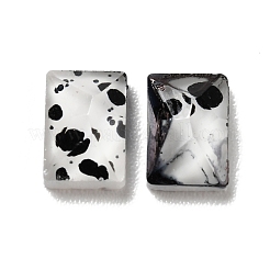 Spot Pattern Resin Cabochons&nbsp;MRMJ-G015-02