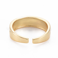 Real 16K Gold Plated Brass Enamel Cuff Rings&nbsp;RJEW-N037-001-NF
