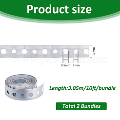 Iron Tape Rolls&nbsp;FIND-WH0148-155