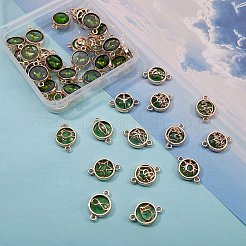 40Pcs 20 Style Glass Links/Connectors&nbsp;GLAA-SZ0001-63