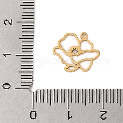 304 Stainless Steel Pendants&nbsp;STAS-S139-06G-09