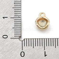チューブベイル  ラウンド  14KGP本金メッキ  9x7x4mm  穴：1.1mm&nbsp;LS-KK-M306-07G-02