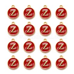 Golden Plated Alloy Enamel Charms&nbsp;X-ENAM-S118-03Z