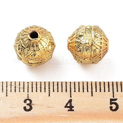 Rack Plating Brass Beads&nbsp;KK-S377-14G