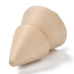 未完成の木材  3Dツリー  子供の絵を描くおもちゃ  バリーウッド  3.5x5.7cm&nbsp;WOOD-C004-01B