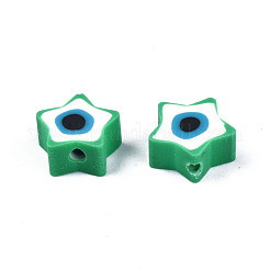 Handmade Polymer Clay Beads&nbsp;CLAY-T019-09A