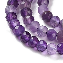 Natural Amethyst Beads Strands&nbsp;G-N342-24