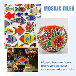 400Pcs 4 Styles Mosaic Tiles Glass Cabochons&nbsp;DIY-DC0003-67