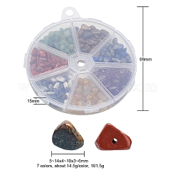 101.5G 7 Colors Natural Mixed Gemstone Beads&nbsp;G-YW0001-12