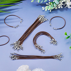 30Pcs Korean Waxed Polyester Cord Bracelet Making&nbsp;YC-TADJ0001-02C
