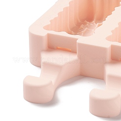 Food Grade DIY Rectangle Ice-cream Silicone Molds&nbsp;DIY-D062-03C