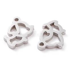 Non-Tarnish 304 Stainless Steel Charms&nbsp;STAS-Y002-17P
