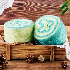 Segment Dyed Knitting Yarn&nbsp;DIY-TAC0033-03D