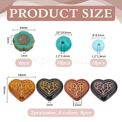 Glass Bead Sets&nbsp;GLAA-ME0001-18
