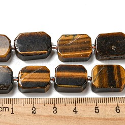Natural Tiger Eye Beads Strands&nbsp;G-G072-B03-02
