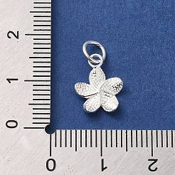 925 Sterling Silver Flower Charms&nbsp;STER-K180-06S