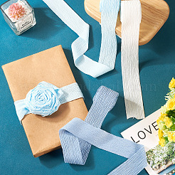 9 Yards 3 Colors Polycotton Pleated Ribbon&nbsp;OCOR-TA0002-07A