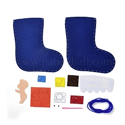 DIY Non-woven Fabric Christmas Sock Kits&nbsp;DIY-Q031-02H