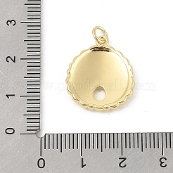 Brass Pendants&nbsp;KK-P300-18G-02