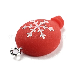 Christmas Theme Opaque Resin Pendants&nbsp;RESI-F054-B03