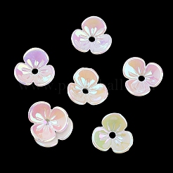 UV Plating Opaque Acrylic Bead Cap&nbsp;OACR-K001-44