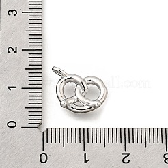 Brass Micro Pave Cubic Zirconia Pendants&nbsp;KK-Q097-05B-P