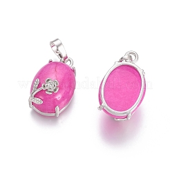 Natural Jade Pendants&nbsp;G-L512-I08