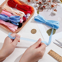 24M 12 Colors Flat Picot Elastic Cord&nbsp;OCOR-ME0001-41