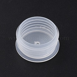 PE注入ポート  ボトルストッパーの充填用  透明  27~28.5x14.5mm  穴：3mm&nbsp;AJEW-WH0479-70C