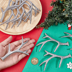 12Pcs Resin Antler Snowman Hand Branch&nbsp;DOLL-GF0001-06B