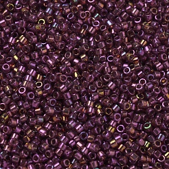 MIYUKIデリカビーズ  シリンダー  日本製シードビーズ  11/0  （db0103)ダークトパーズレインボーゴールド光沢  1.3x1.6mm  穴：0.8mm  約2000PCS /ボトル  10 G /ボトル&nbsp;SEED-JP0008-DB0103