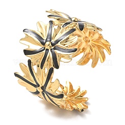 304 Stainless Steel Enamel Cuff Bangles for Women&nbsp;SA-CBAFD7D-02G