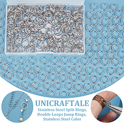 304 Stainless Steel Split Rings&nbsp;STAS-UN0018-31P