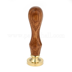 Brass Retro Wax Sealing Stamp&nbsp;AJEW-F045-A01