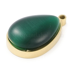 Cat Eye Pendants&nbsp;STAS-P366-44G