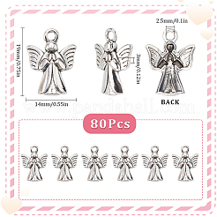 Tibetan Style Alloy Pendants&nbsp;FIND-SC0011-53C
