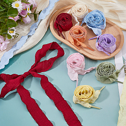 8 Pairs 8 Colors Polyester Shoelaces&nbsp;AJEW-FH0006-81