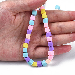 Handmade Polymer Clay Beads Strands&nbsp;LS-CLAY-N008-060-04