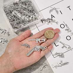 60Pcs 12 Styles Tibetan Style Alloy Pendants&nbsp;TIBEP-CJ0001-97