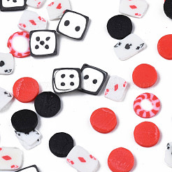 Handmade Polymer Clay Cabochons&nbsp;CLAY-N006-90