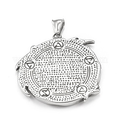 304 Stainless Steel Pendants&nbsp;STAS-G303-29AS