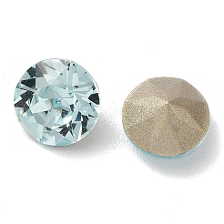 Faceted K9 Glass Rhinestone Cabochons&nbsp;GGLA-R402-08C