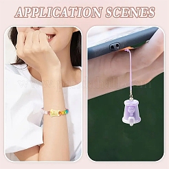 10Pcs UV Plating Acrylic Beads&nbsp;MACR-YW0004-57