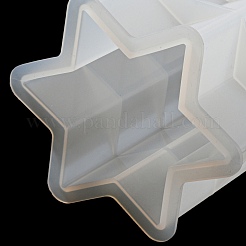 6-Ponited Star Shape Scented Candle Silicone Molds&nbsp;LS-DIY-K073-06