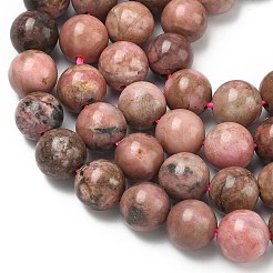 Natural Rhodonite Beads Strands&nbsp;G-S333-8mm-029
