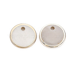 Natural Freshwater Shell Charms&nbsp;X-SHEL-T018-31A