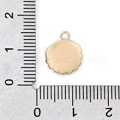真鍮チャーム  ピザチャーム  14KGP本金メッキ  12.5x11x5mm  穴：1.4mm&nbsp;LS-KK-P337-02D-G