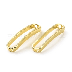 Rack Plating Brass Connector Charms&nbsp;KK-C008-11G