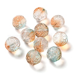 透明ガラスビーズ  キューブ  ミックスカラー  12x12x12mm  穴：1.4mm&nbsp;GLAA-A012-02